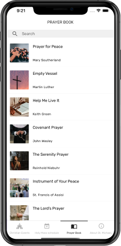 Church app builder features - Orisons